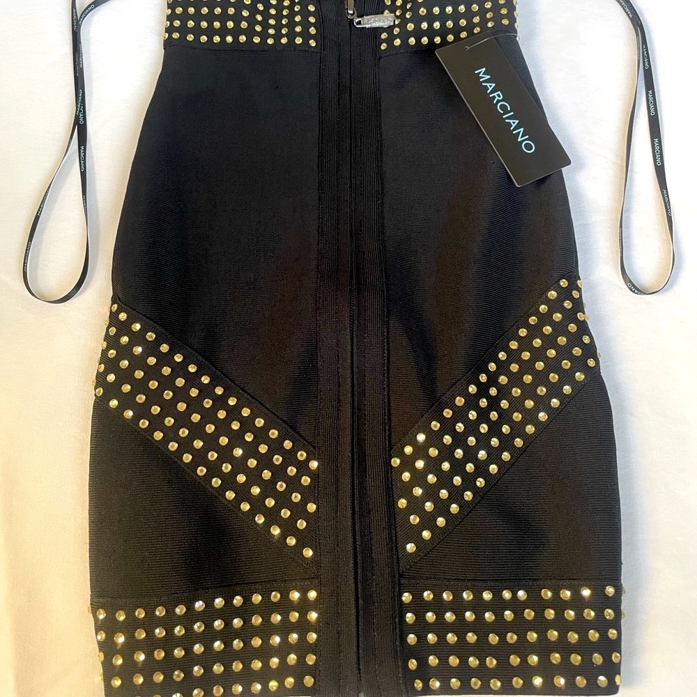 🔥 NEW ABRIL BANDAGE DRESS By MARCIANO (XXS) 📣Open to offer📣 - Picture 5 of 12